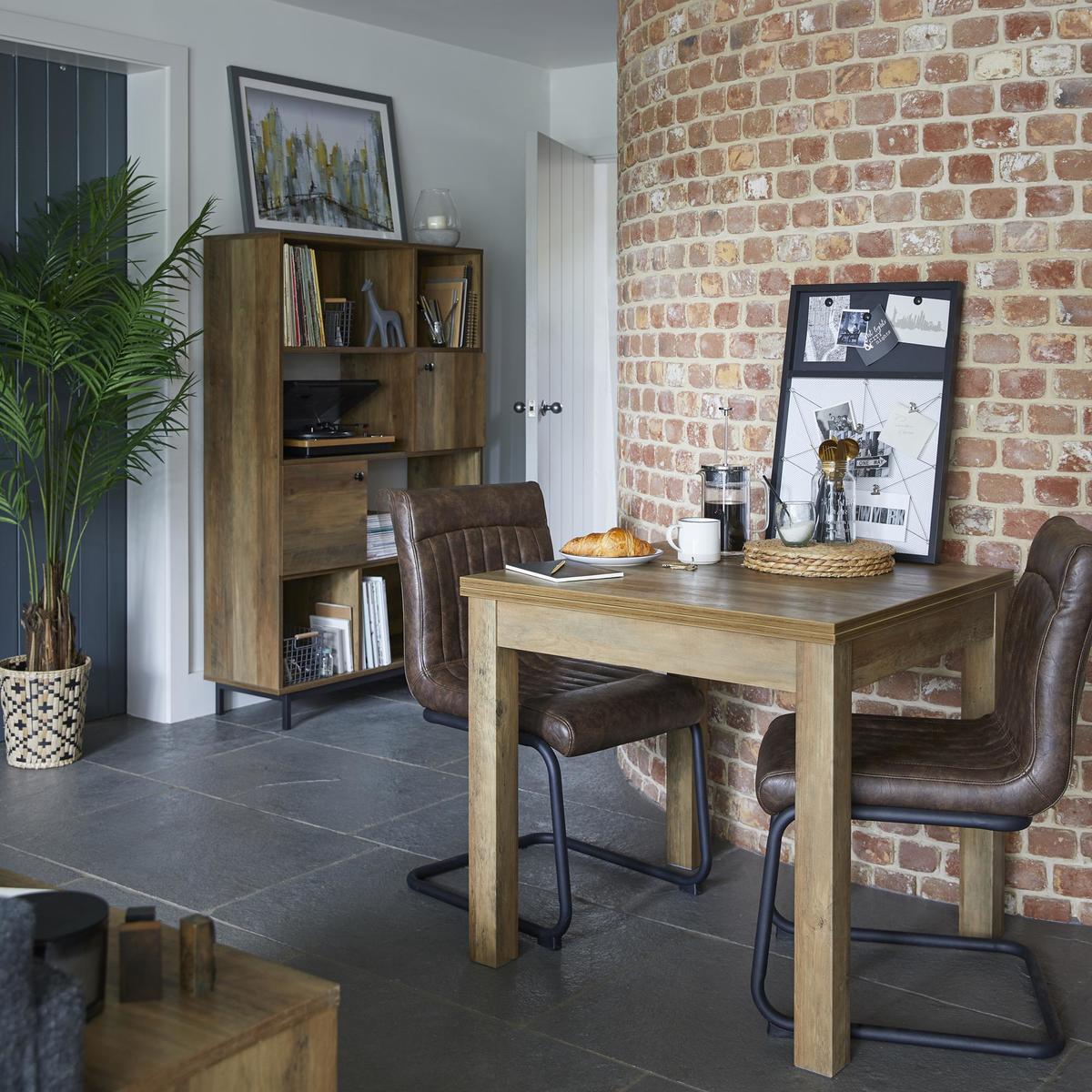 Fulton Flip Top Dining Table Pine – image 3