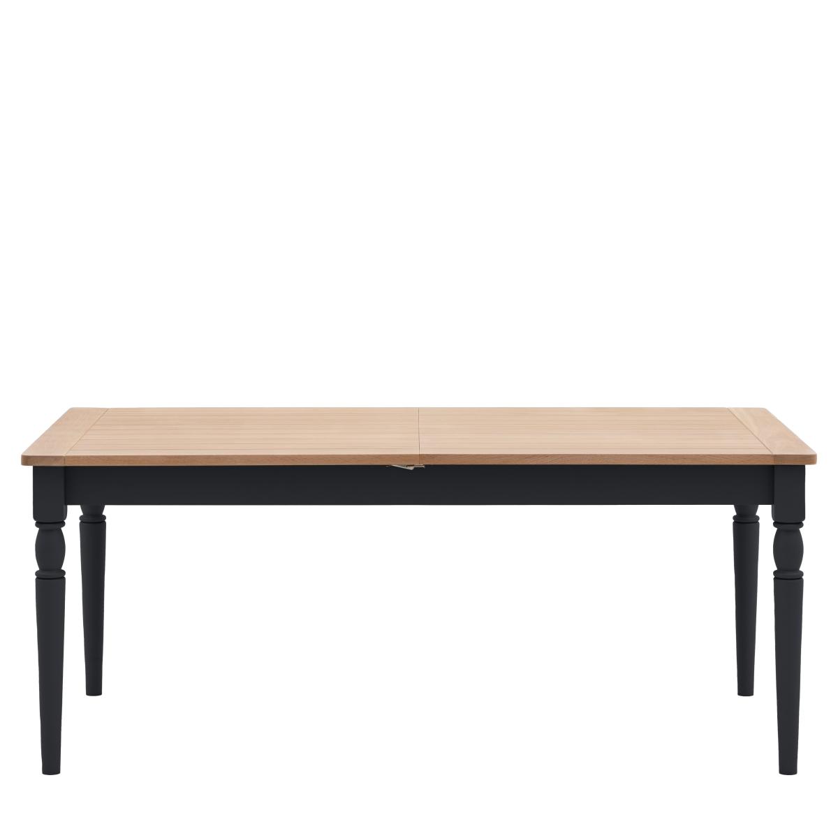 Return - Elda 6-10 Seater Rectangular Extendable Dining Table, Meteor – image 4