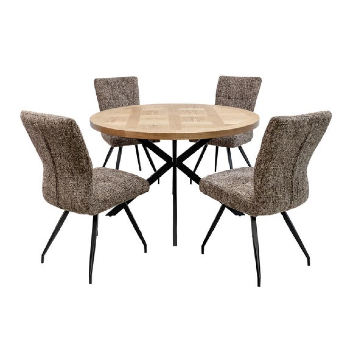 Carson Round 4 Seater Dining Table – image 4