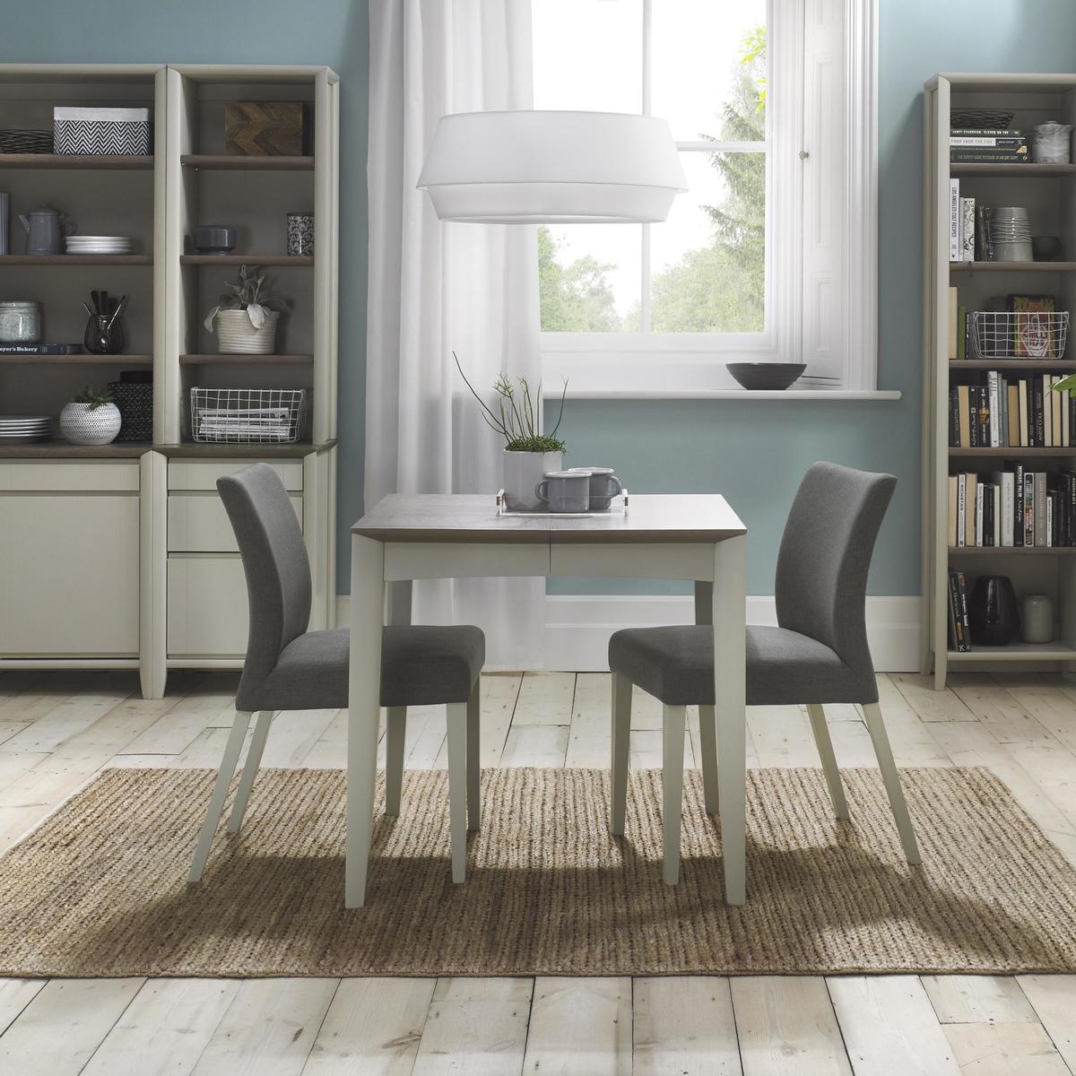 Bergen 2-4 Seater Extendable Dining Table Grey – image 3