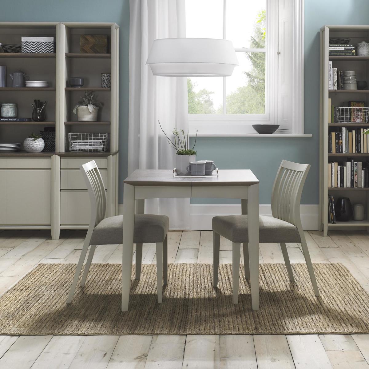 Bergen 2-4 Seater Extendable Dining Table Grey – image 6