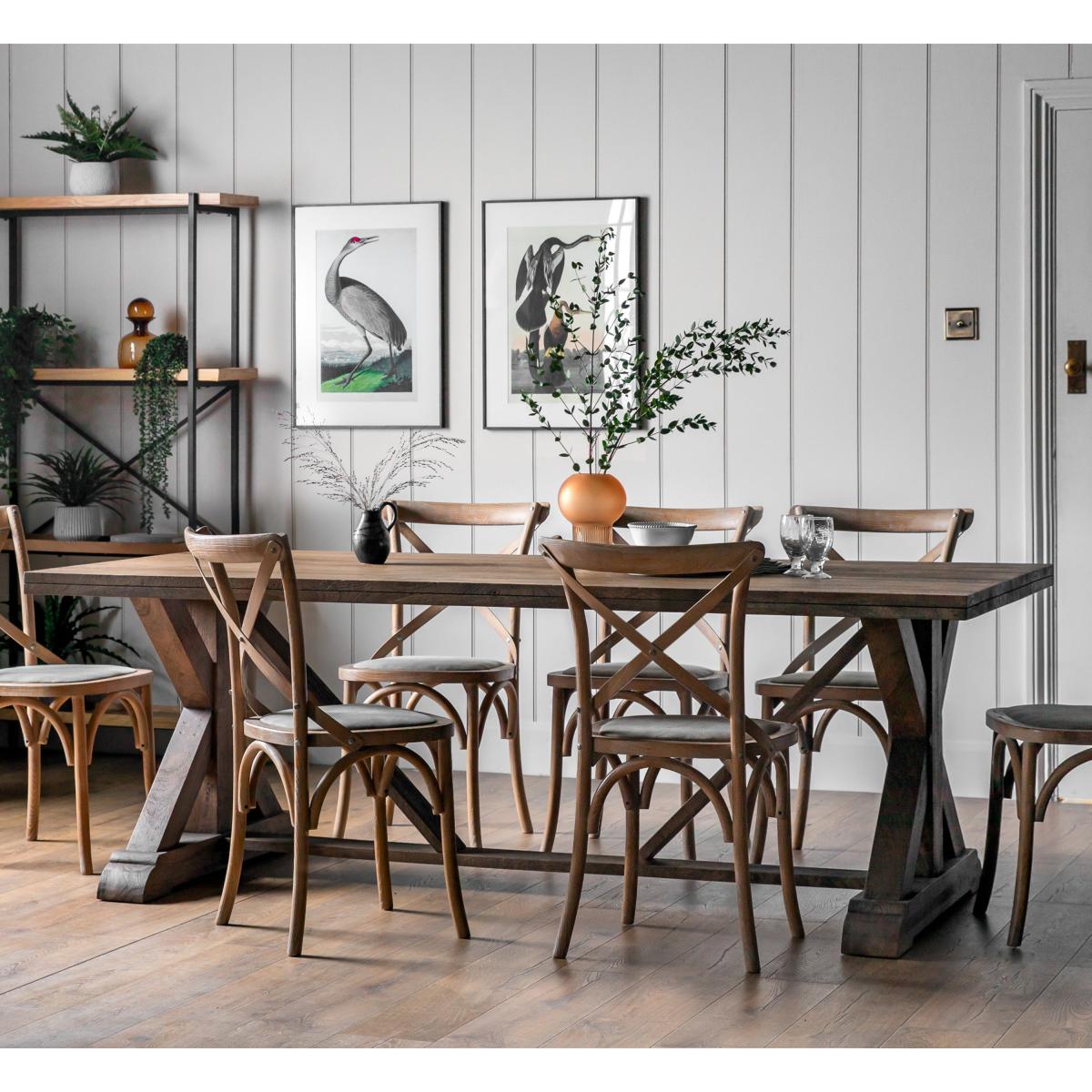 Denali Large Dining Table Brown – image 1