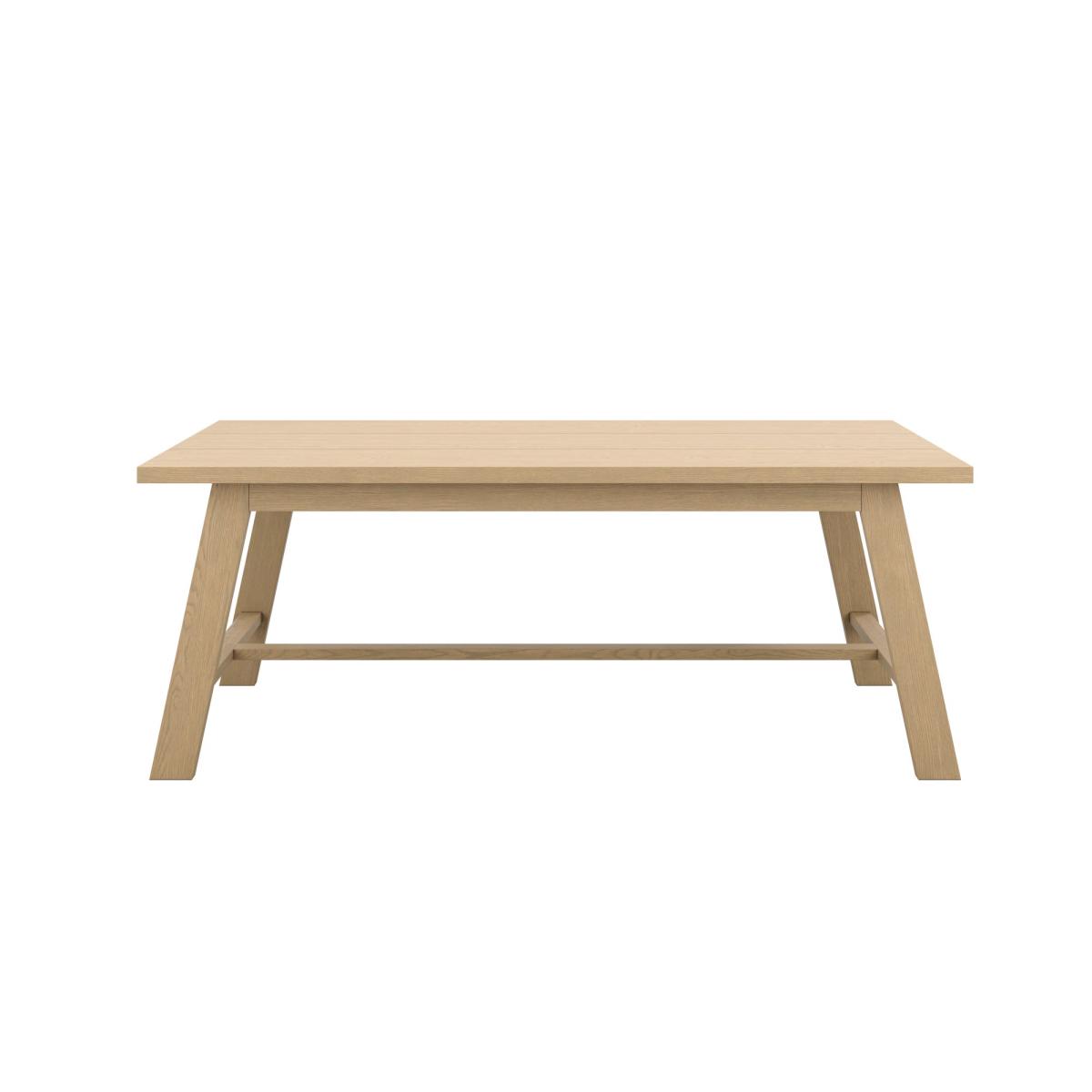 Bourton 8 Seater Dining Table, Latte Latte – image 2