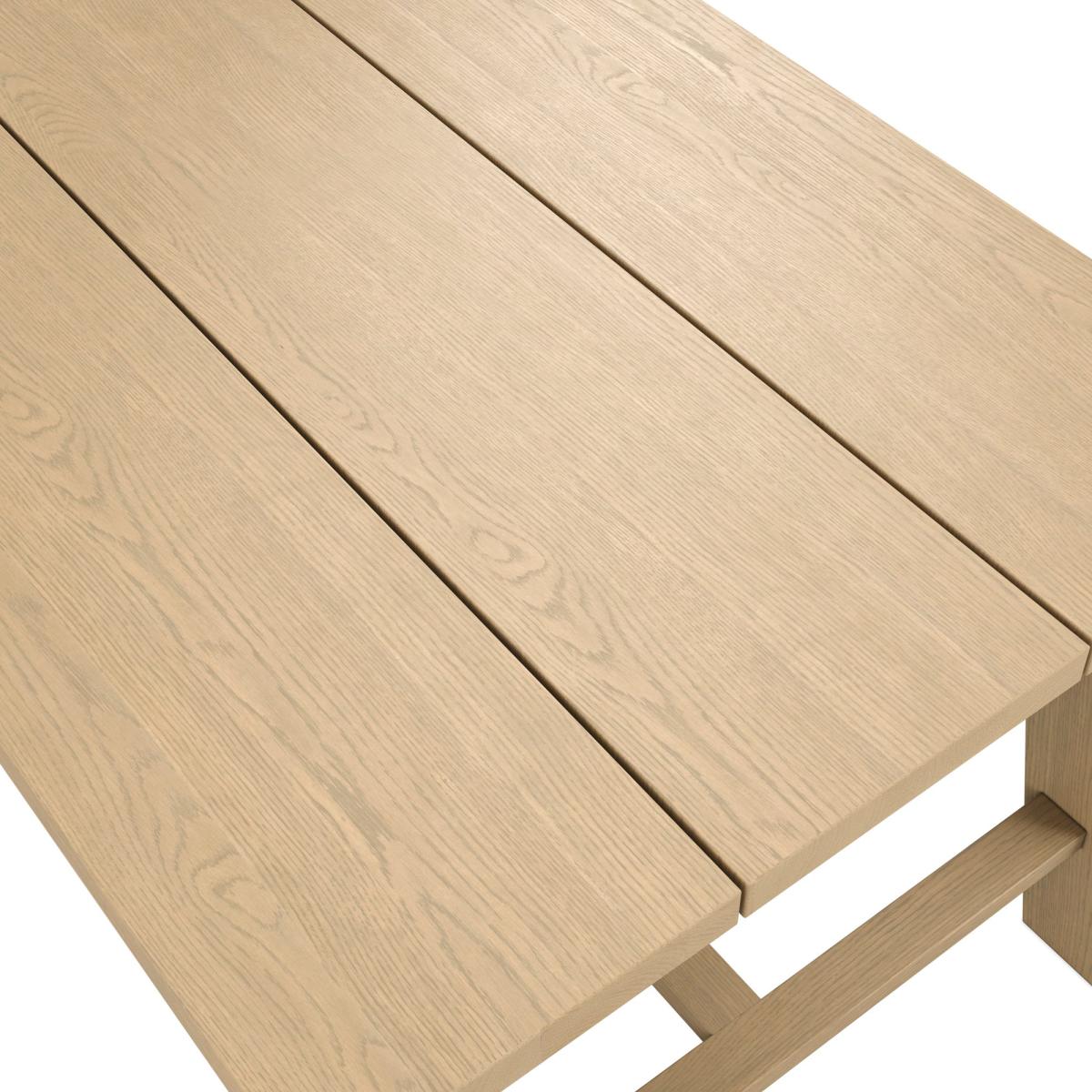 Bourton 8 Seater Dining Table, Latte Latte – image 5