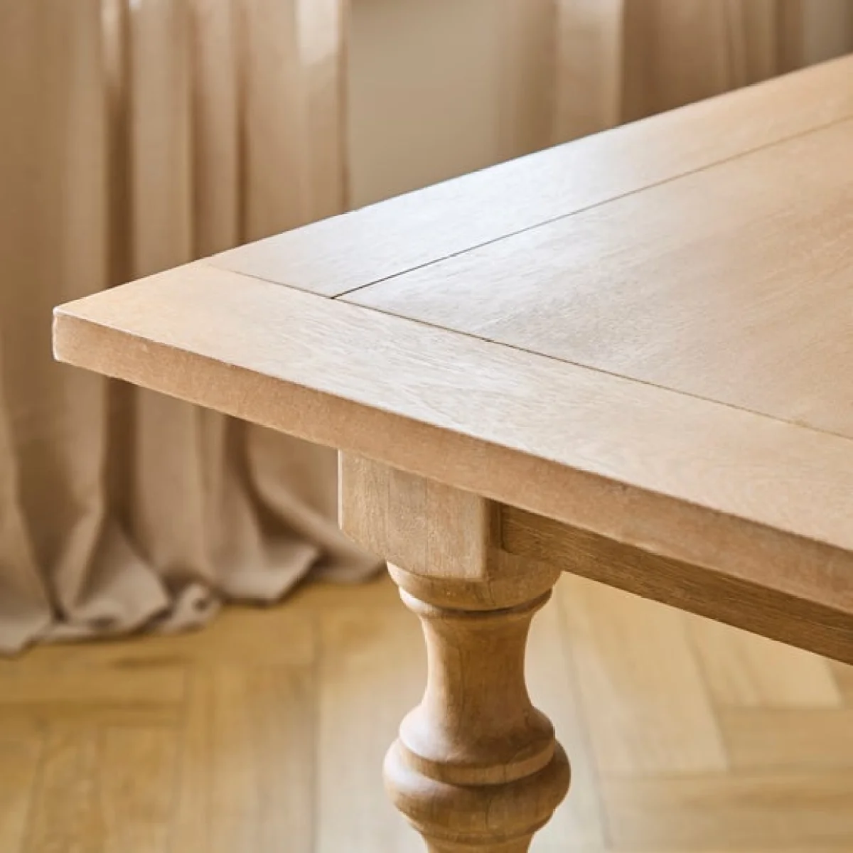Bridget 4 Seater Compact Dining Table, Mango Wood – image 4