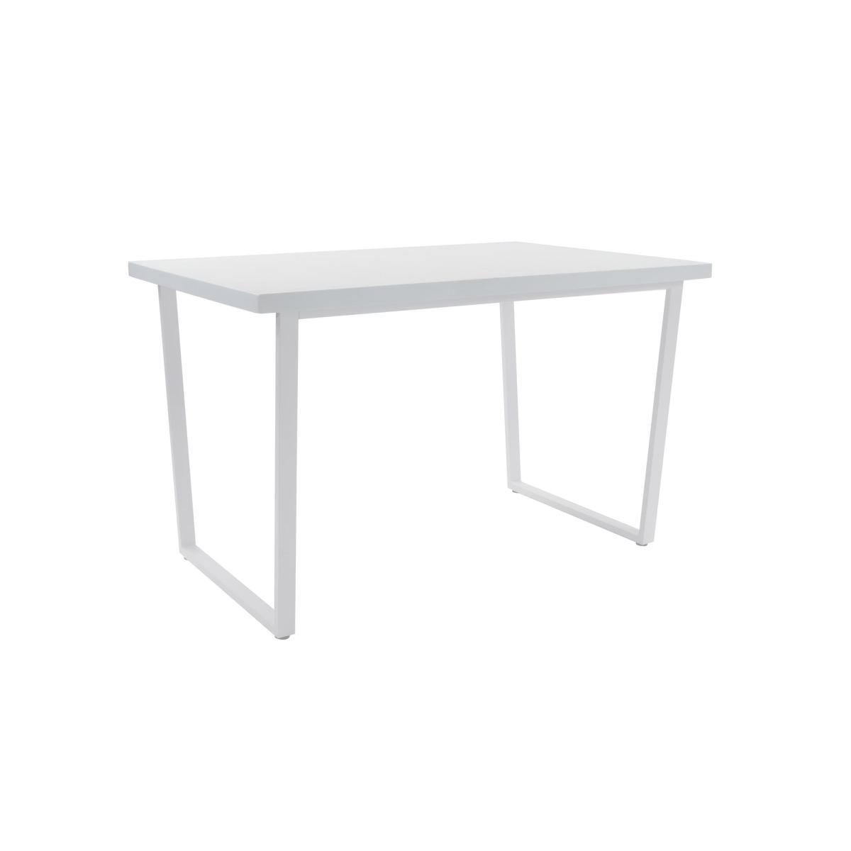 Vixen Rectangular Dining Table White – image 2