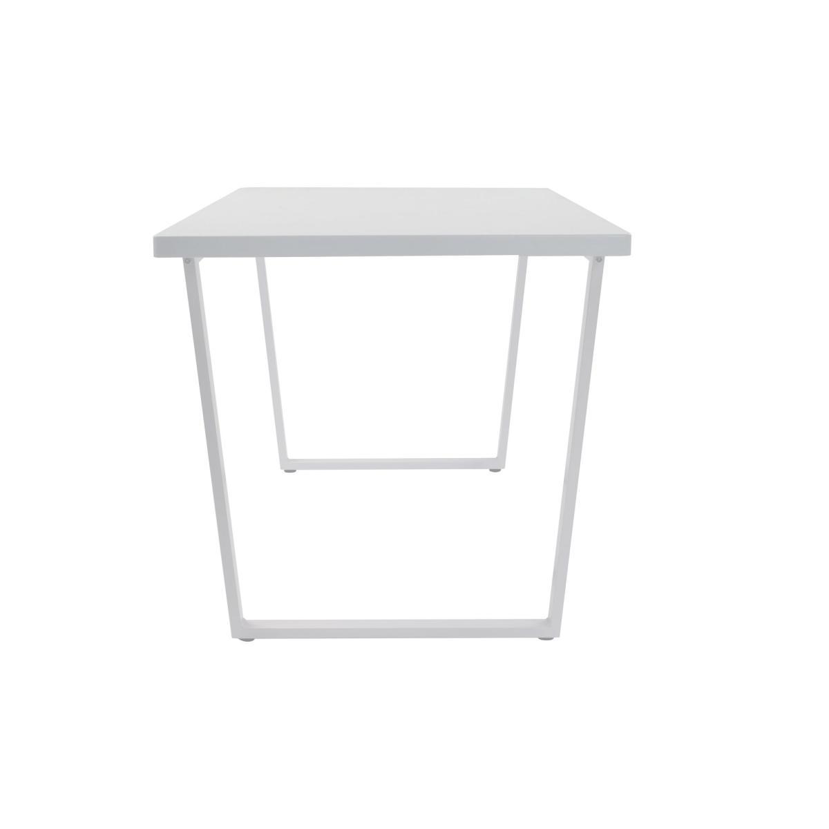 Vixen Rectangular Dining Table White – image 3