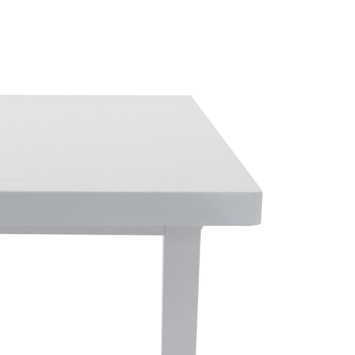 Vixen Rectangular Dining Table White – image 4