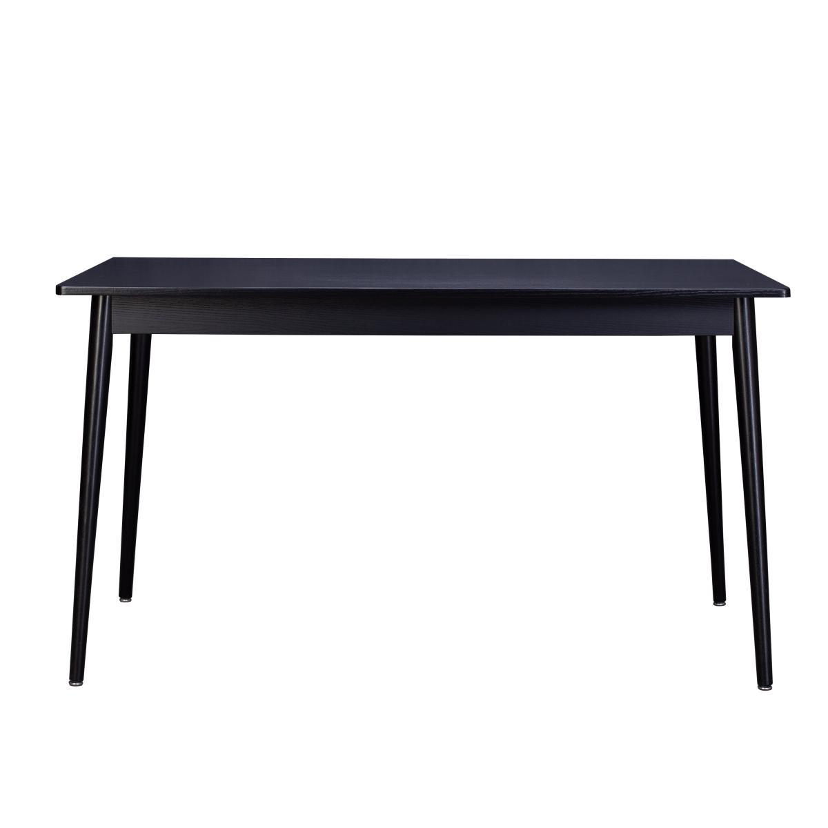 Leo Rectangular Dining Table Black – image 2