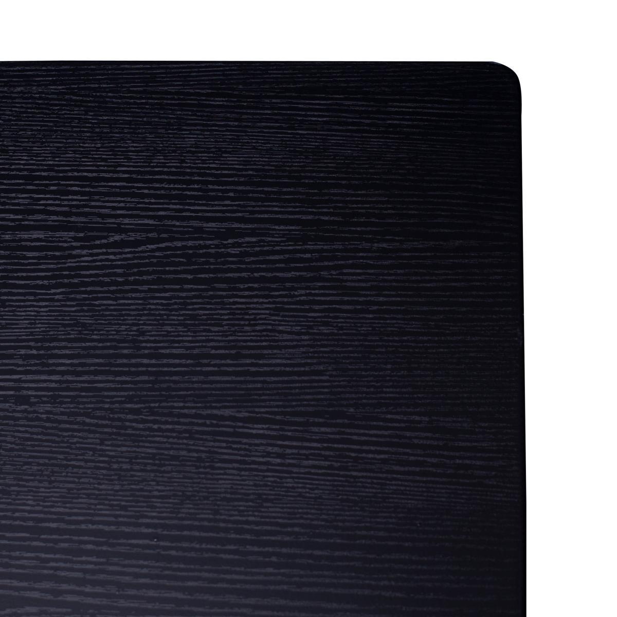 Leo Rectangular Dining Table Black – image 5