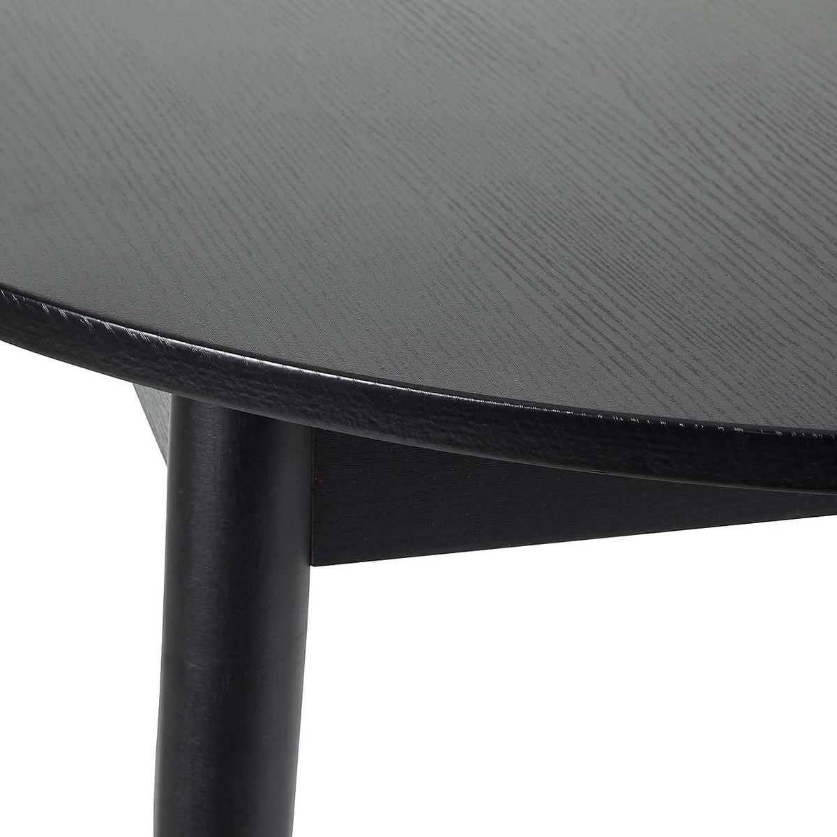 Leo Round Dining Table Black Black – image 3