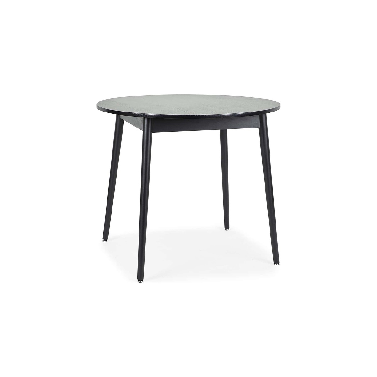 Leo Round Dining Table Black Black – image 1