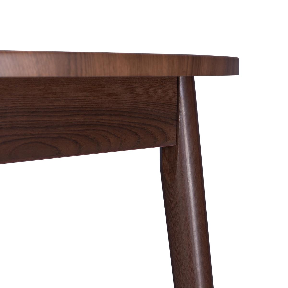 Leo Round Dining Table Brown – image 2