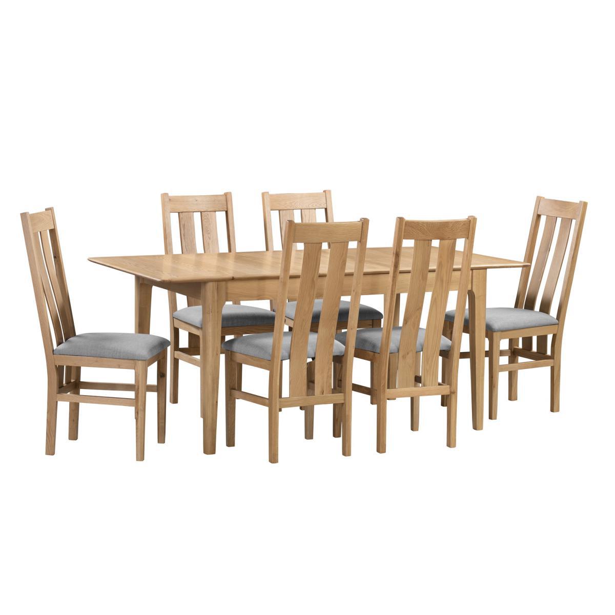 Cotswold Extending Dining Table Light Oak – image 6