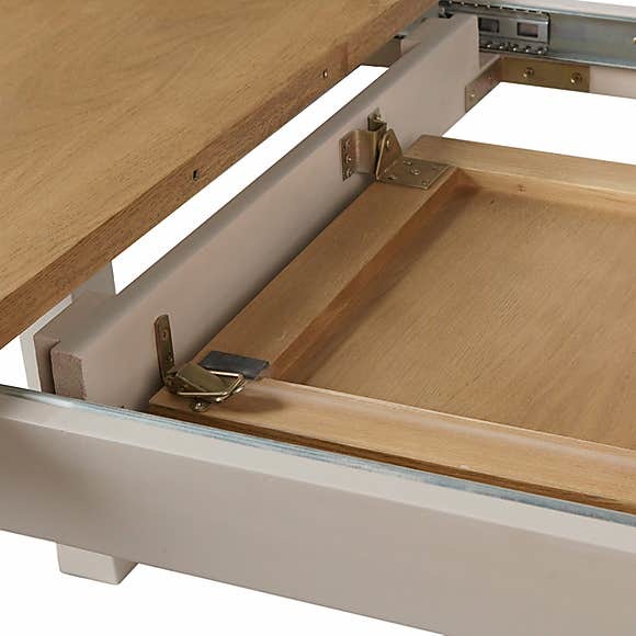 Reese 1.6m Extending Dining Table Dove Grey – image 3