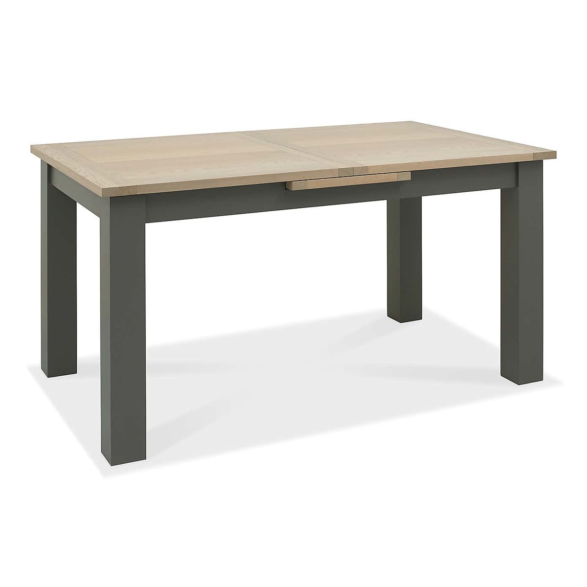 Oakham 4-6 Seater Extending Dining Table Dark Grey – image 3