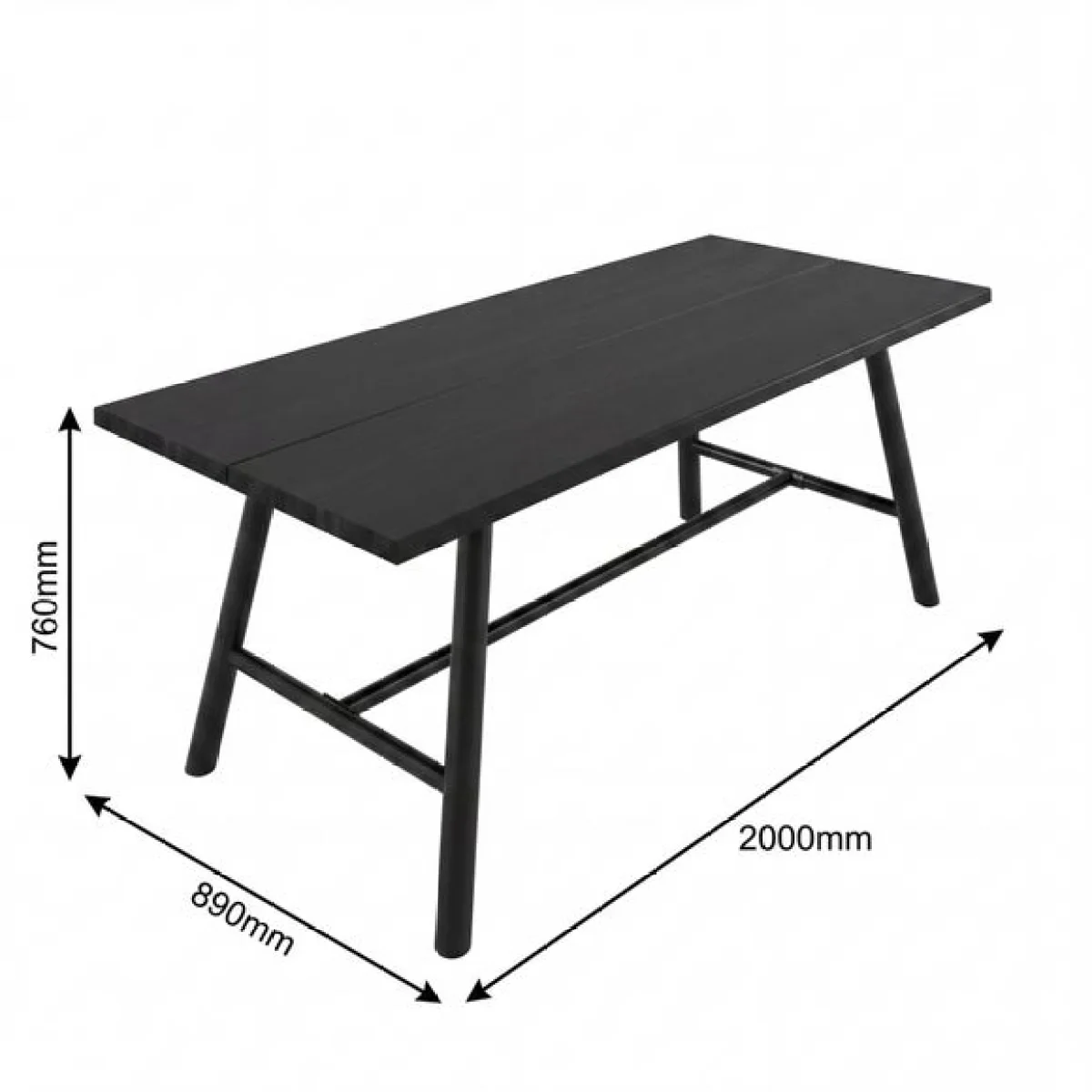 Louie 6 Seater Dining Table – image 6