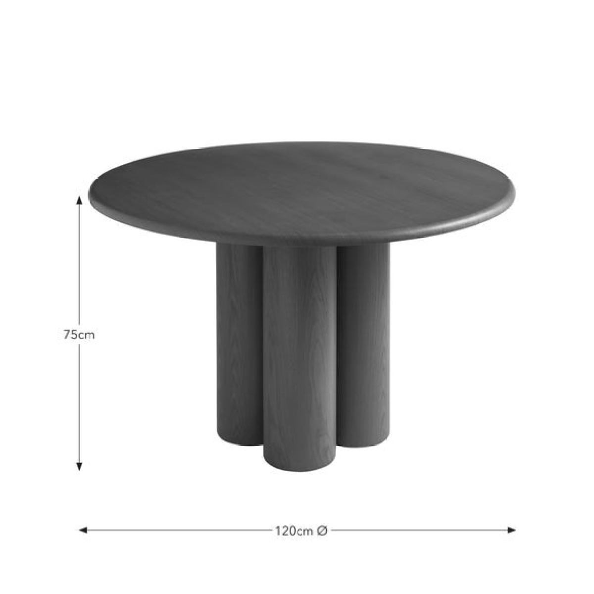 Alora 4 Seater Round Dining Table – image 6