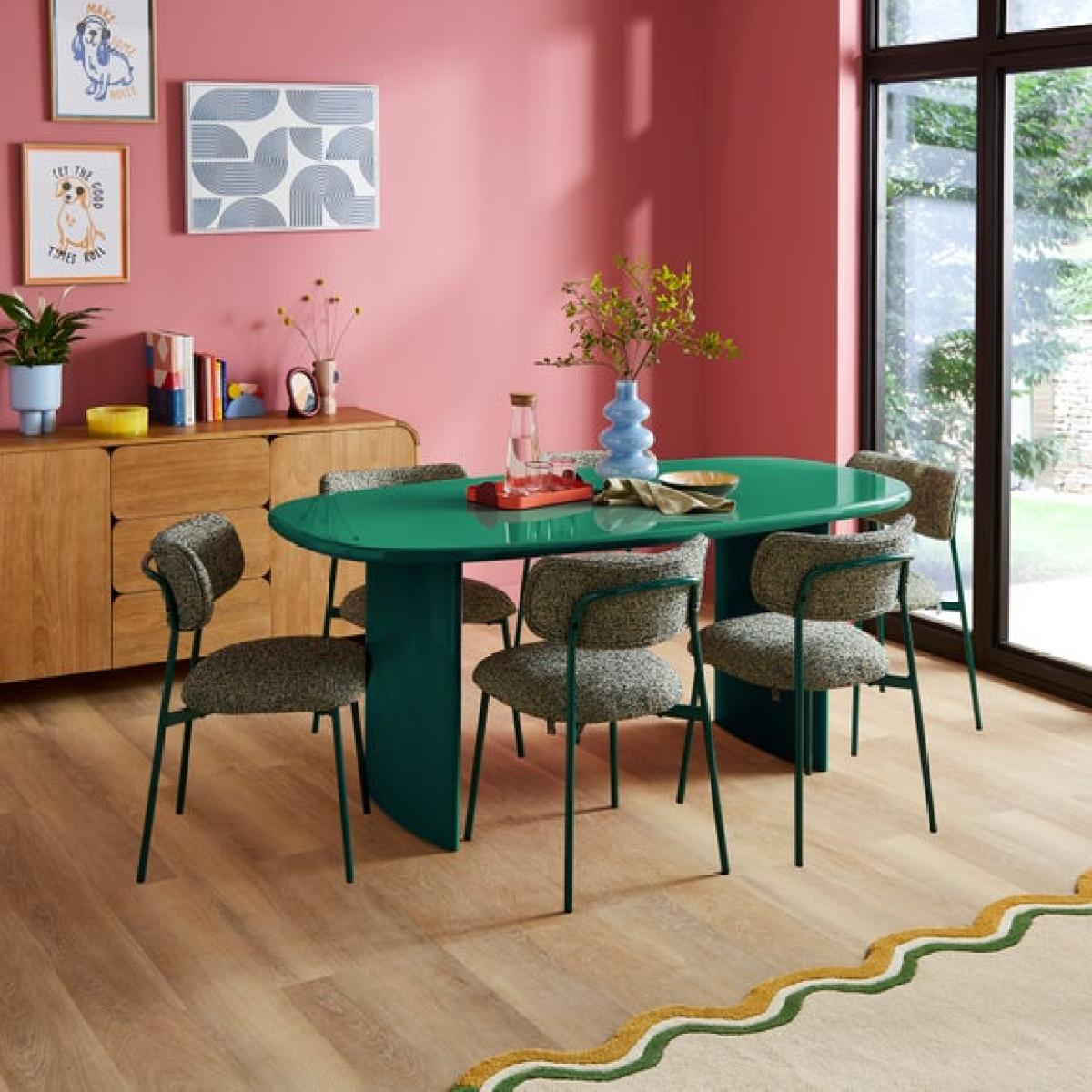 Elements Ellis 6 Seater Oval Dining Table – image 1