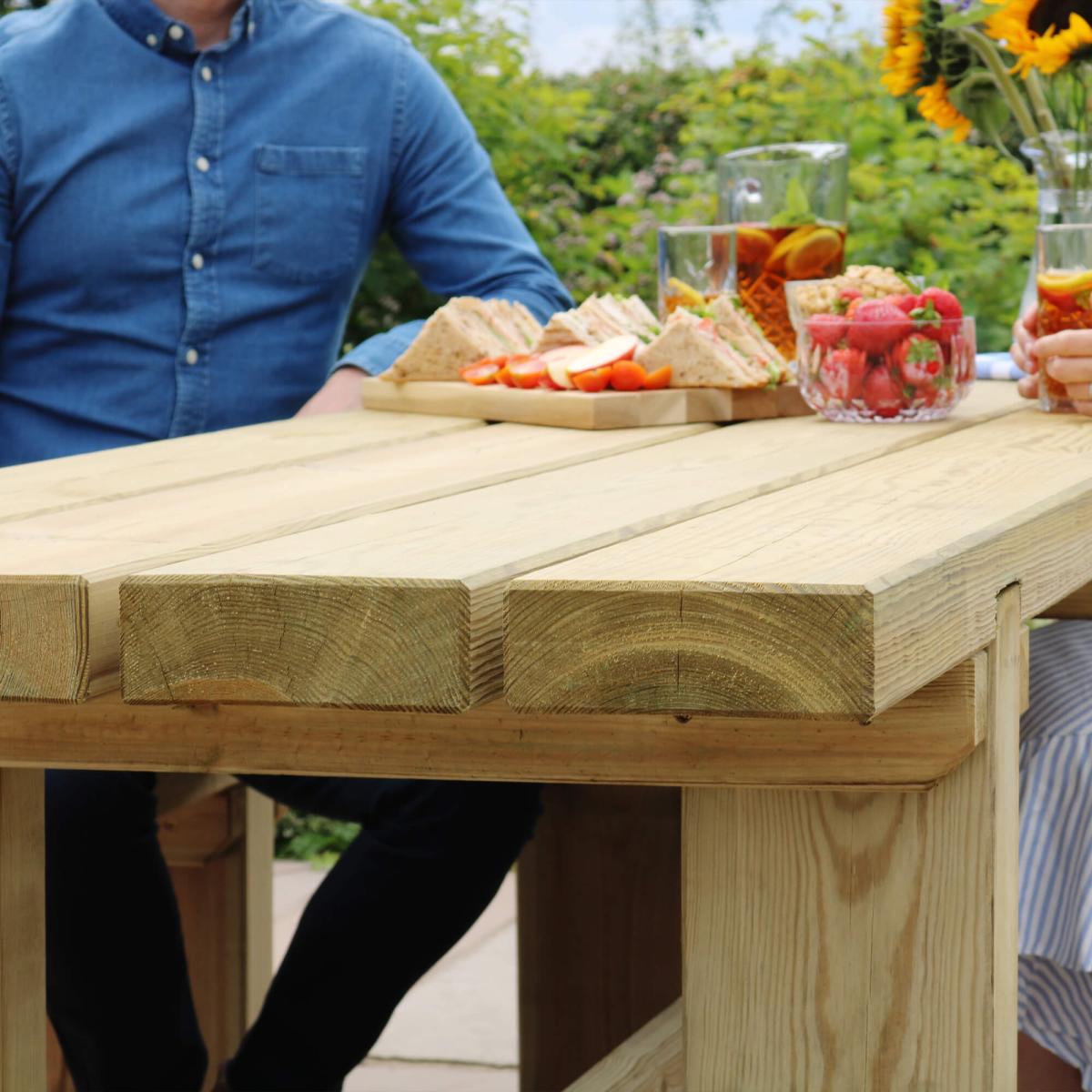 Rebecca Dining Table Natural – image 2