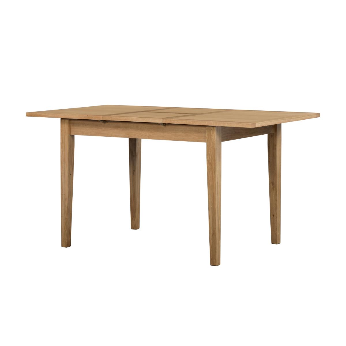 Maddox Compact Extending Dining Table Brown – image 4