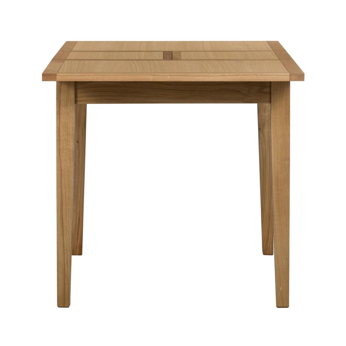 Maddox Compact Extending Dining Table Brown – image 5