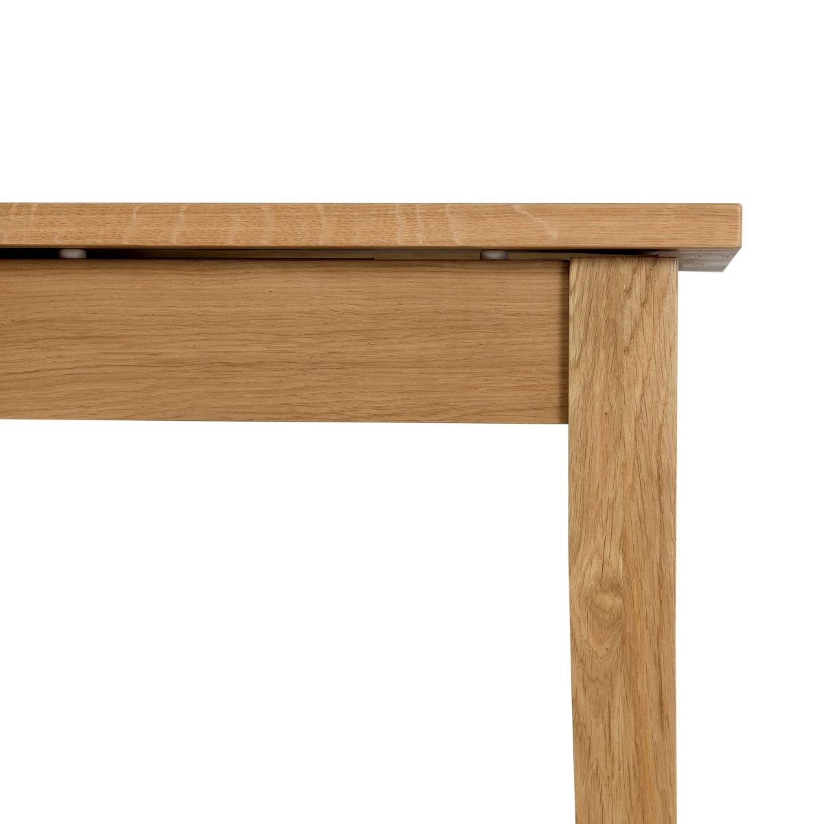 Maddox Compact Extending Dining Table Brown – image 6