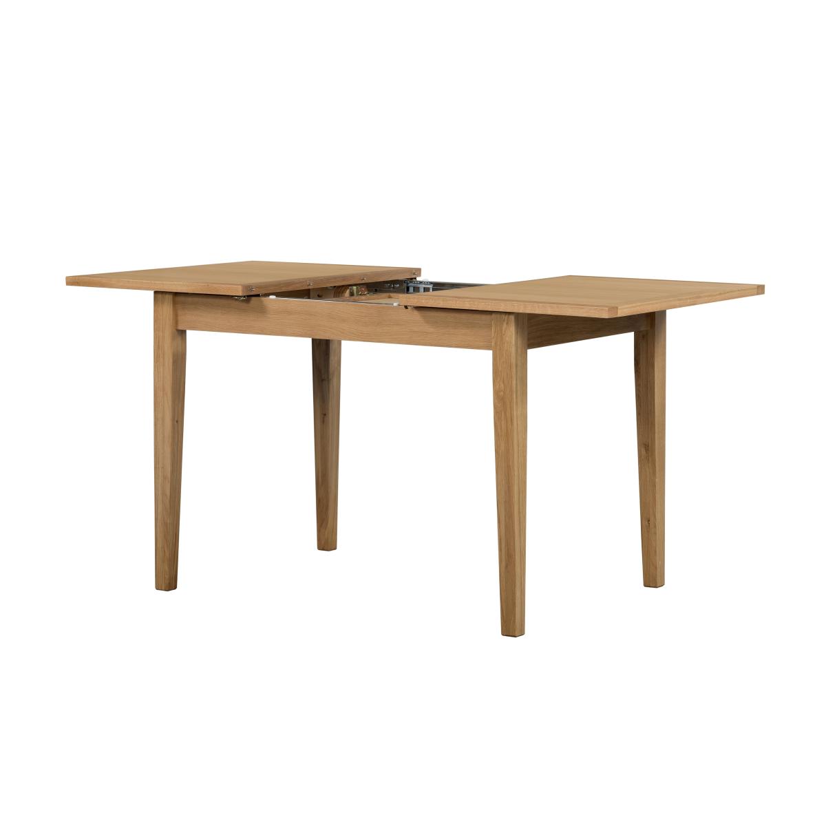 Maddox Compact Extending Dining Table Brown – image 9