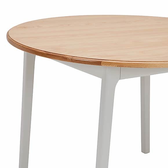 Freya Round Dining Table Grey – image 3