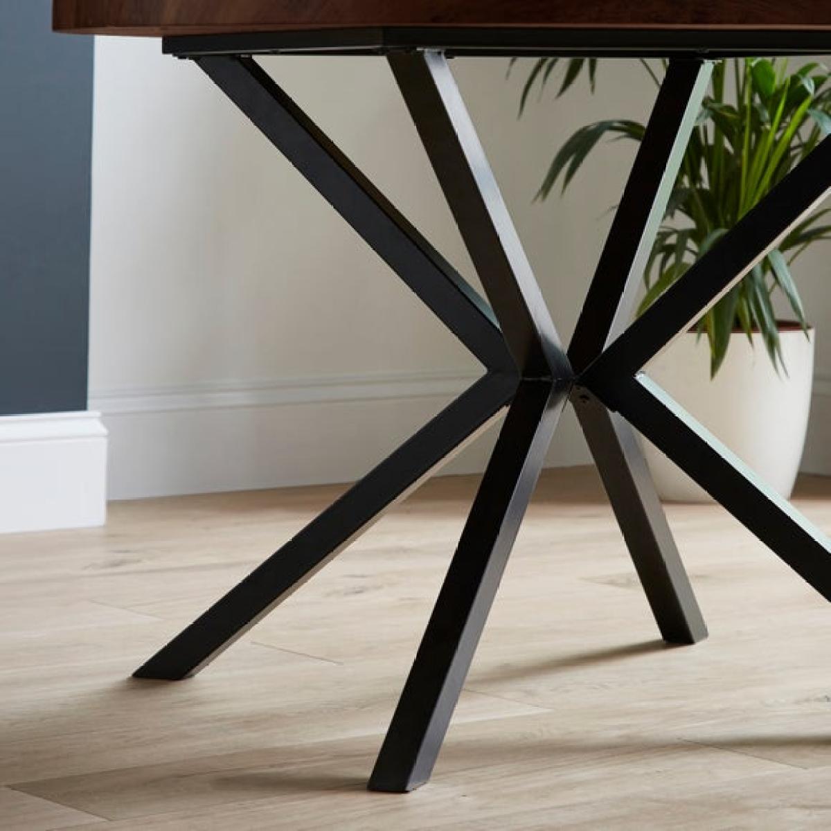 Ezra Round 4 Seater Dining Table – image 3