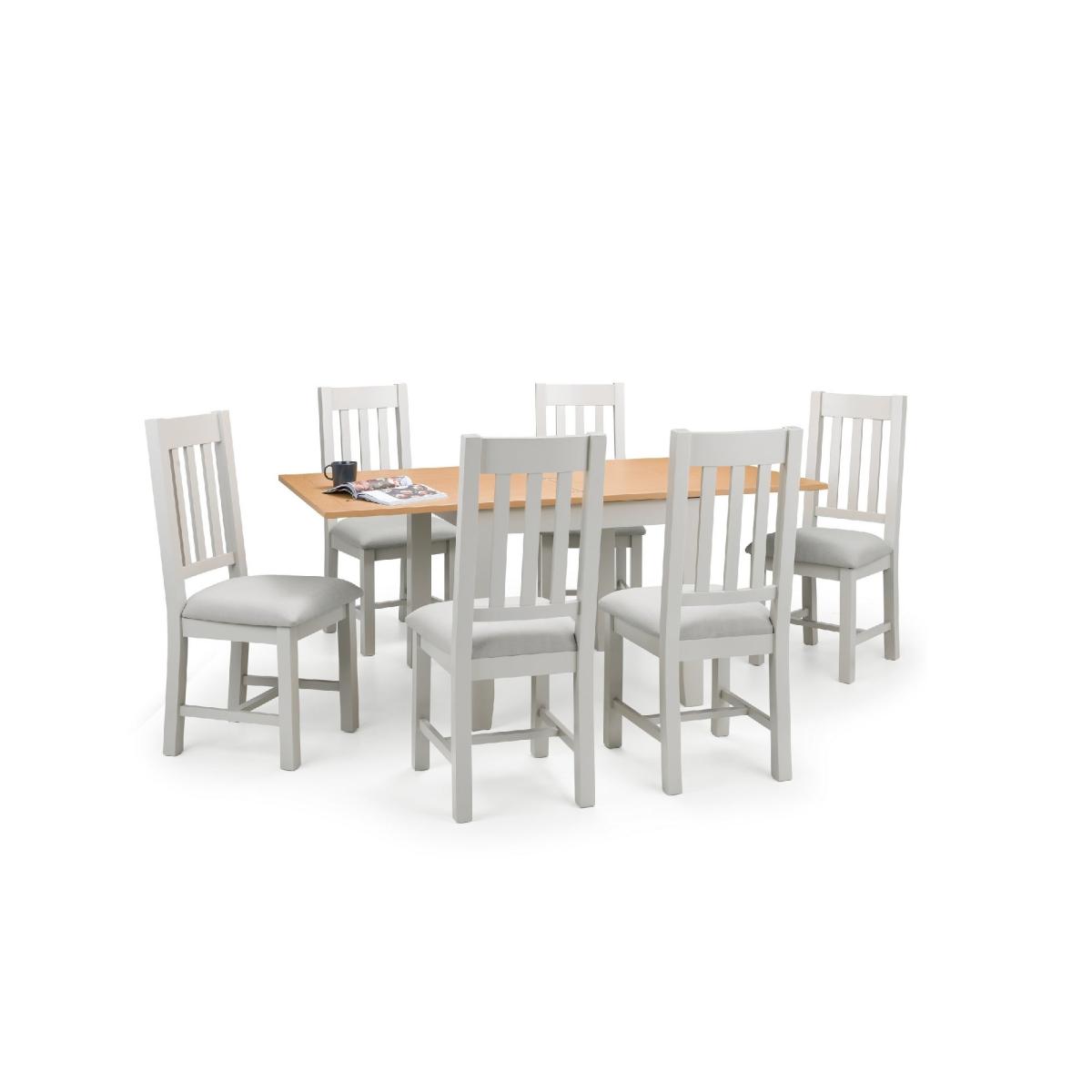 Richmond Flip Top Dining Table Grey – image 9