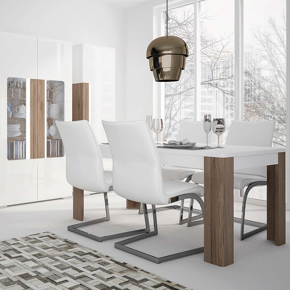 Toronto Dining Table White – image 4
