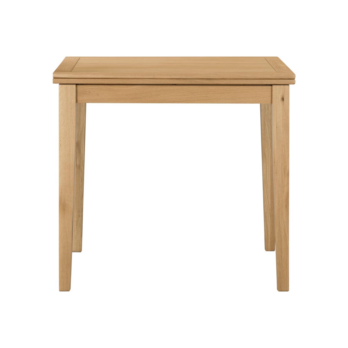 Maddox Flip Top Dining Table Brown – image 1