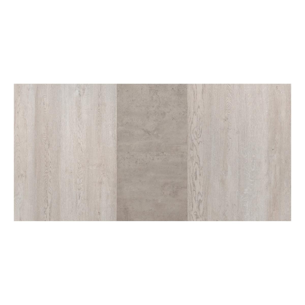 Avery Grey Oak Effect Extendable Dining Table Grey – image 5