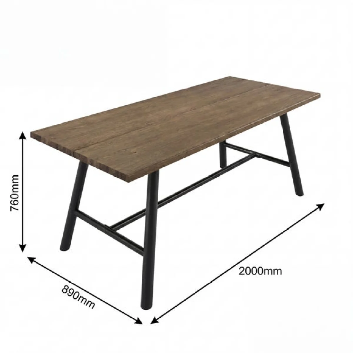 Louie 6 Seater Dining Table – image 6