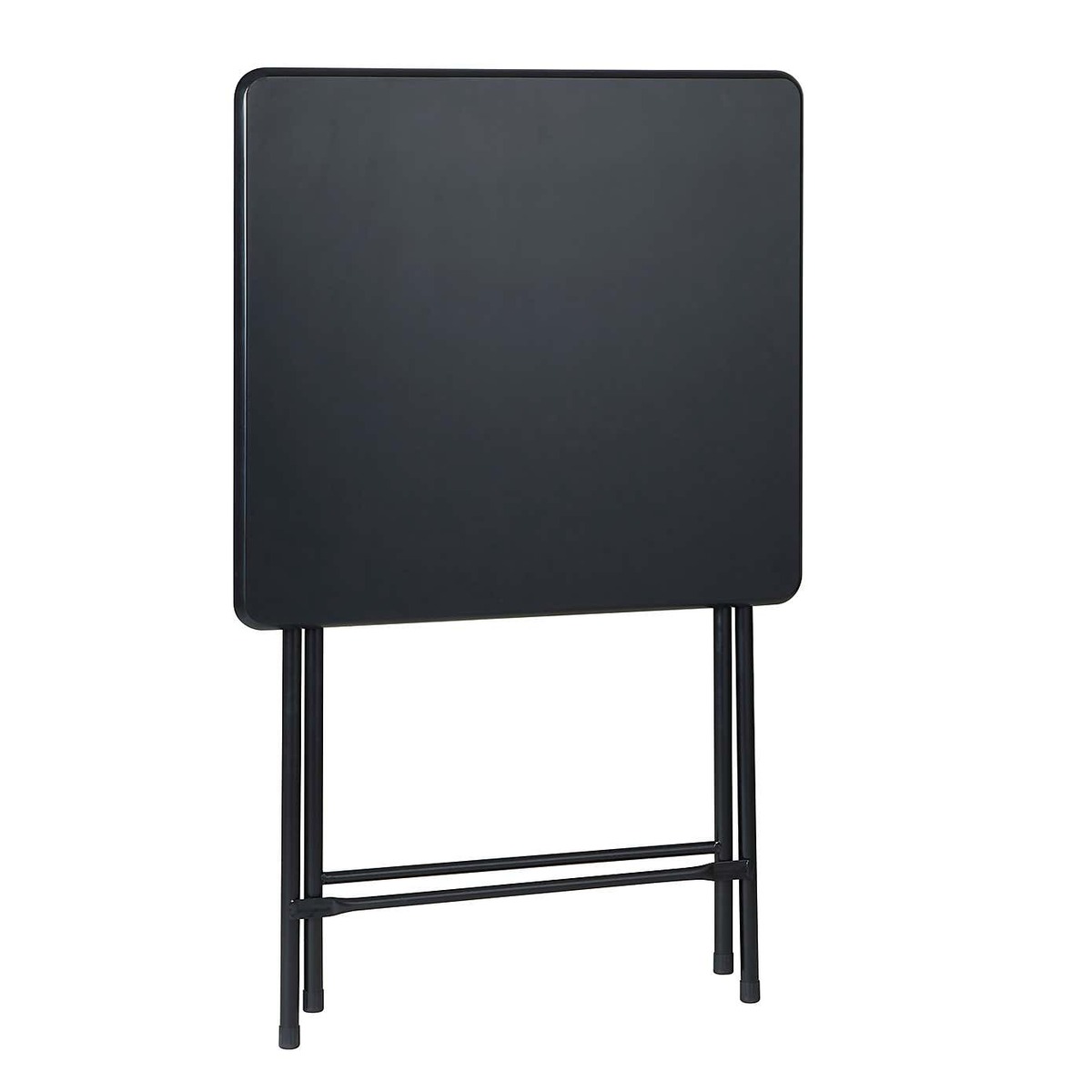 Chase Folding Dining Table Black Black – image 3