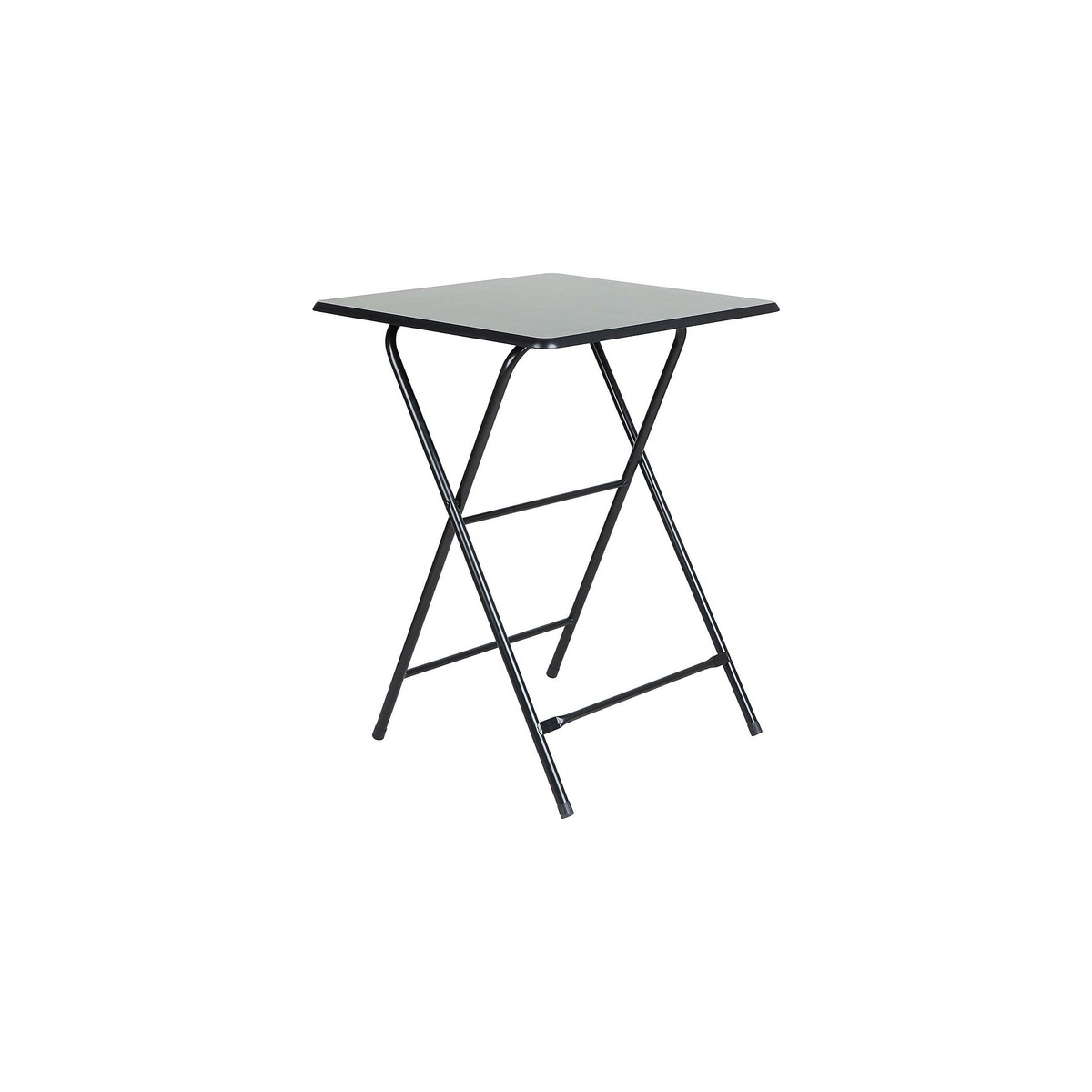 Chase Folding Dining Table Black Black – image 1