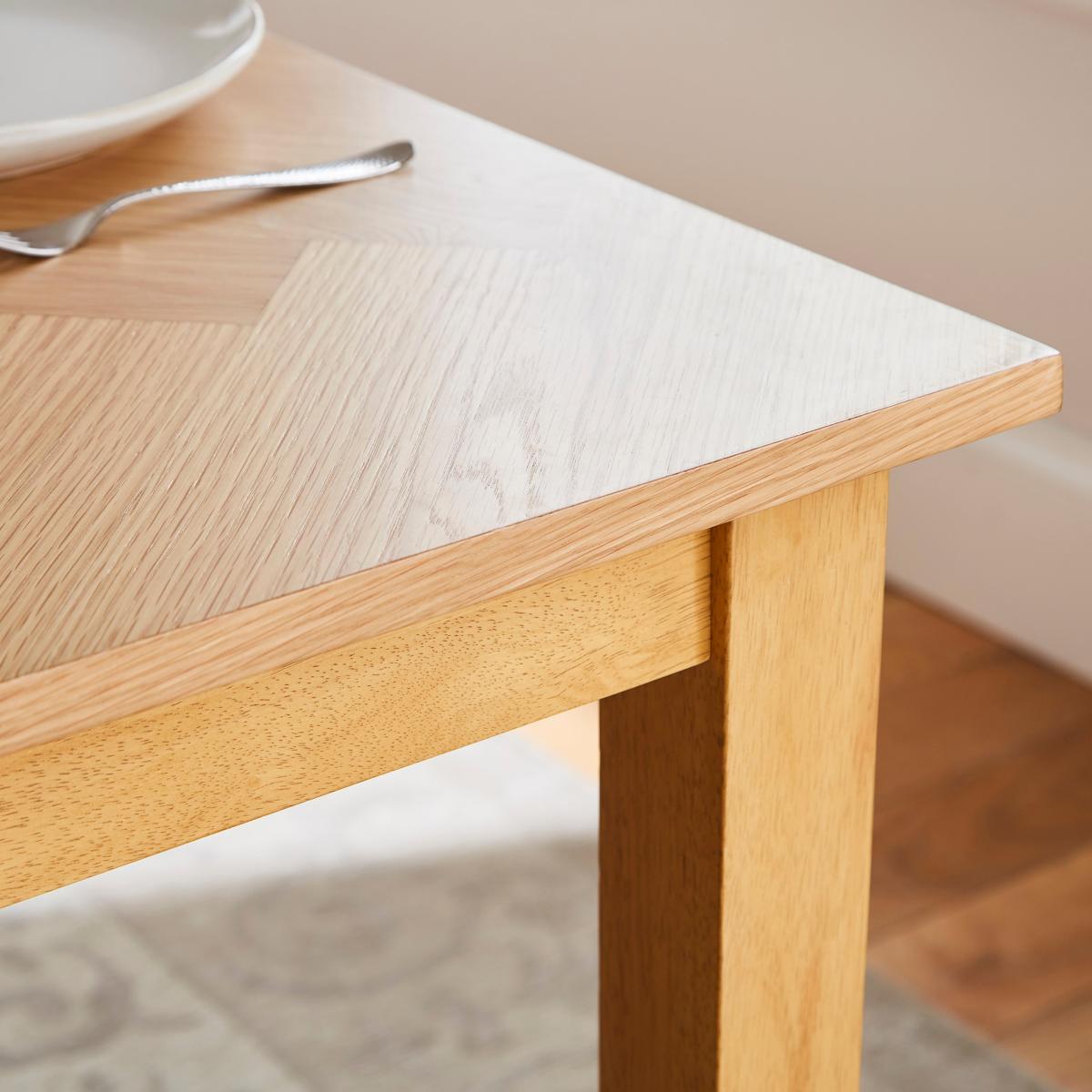 Frederick 8 Seater Rectangular Extendable Dining Table Natural – image 3
