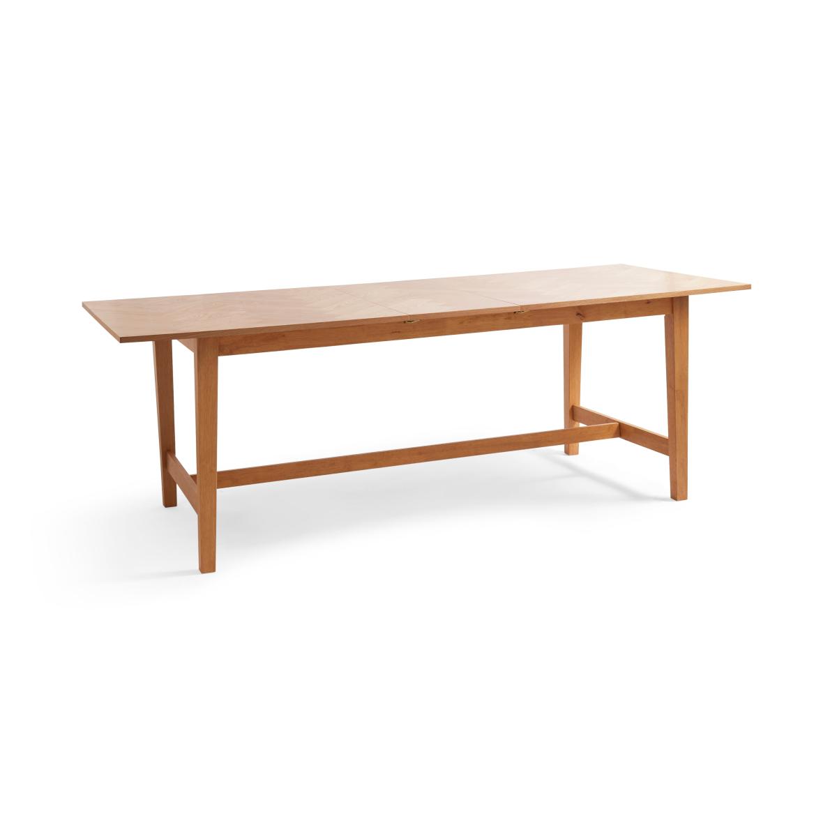Frederick 8 Seater Rectangular Extendable Dining Table Natural – image 7
