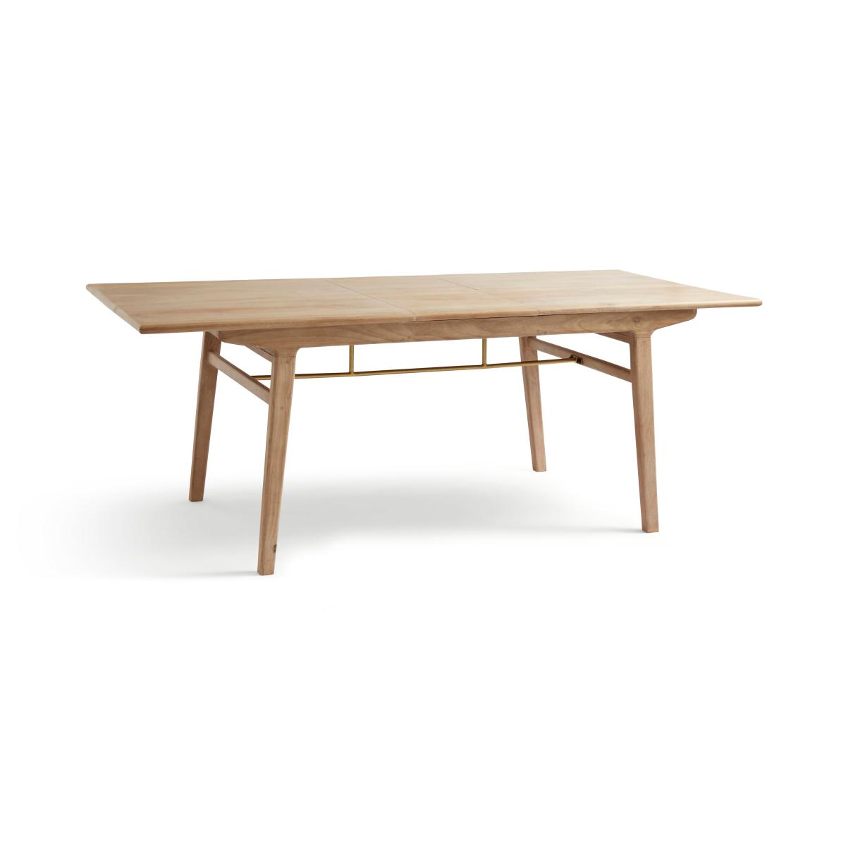 Laila 6-8 Seater Rectangular Extendable Dining Table Off-White – image 7