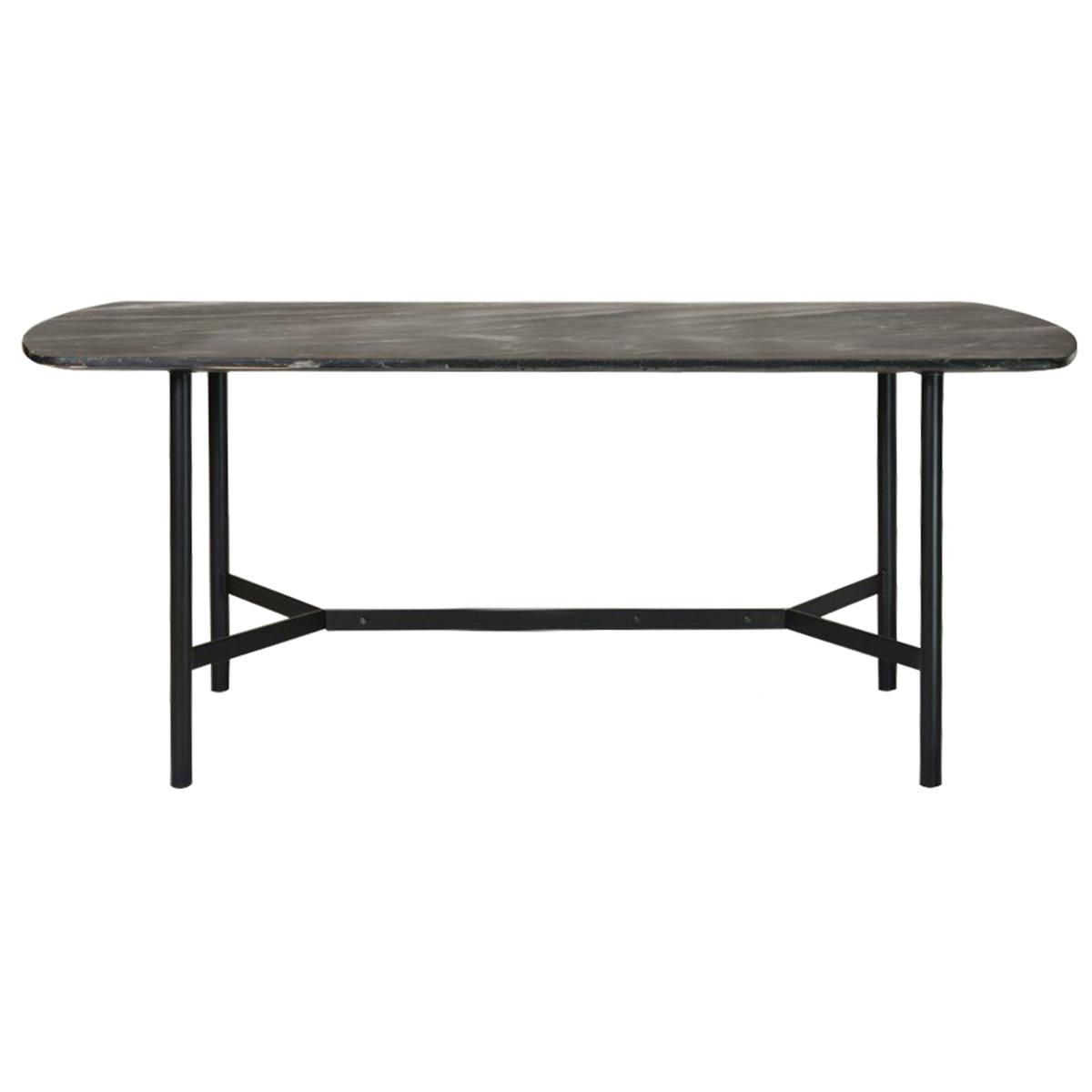 Fairbank Dining Table Dark Wood (Brown) – image 3