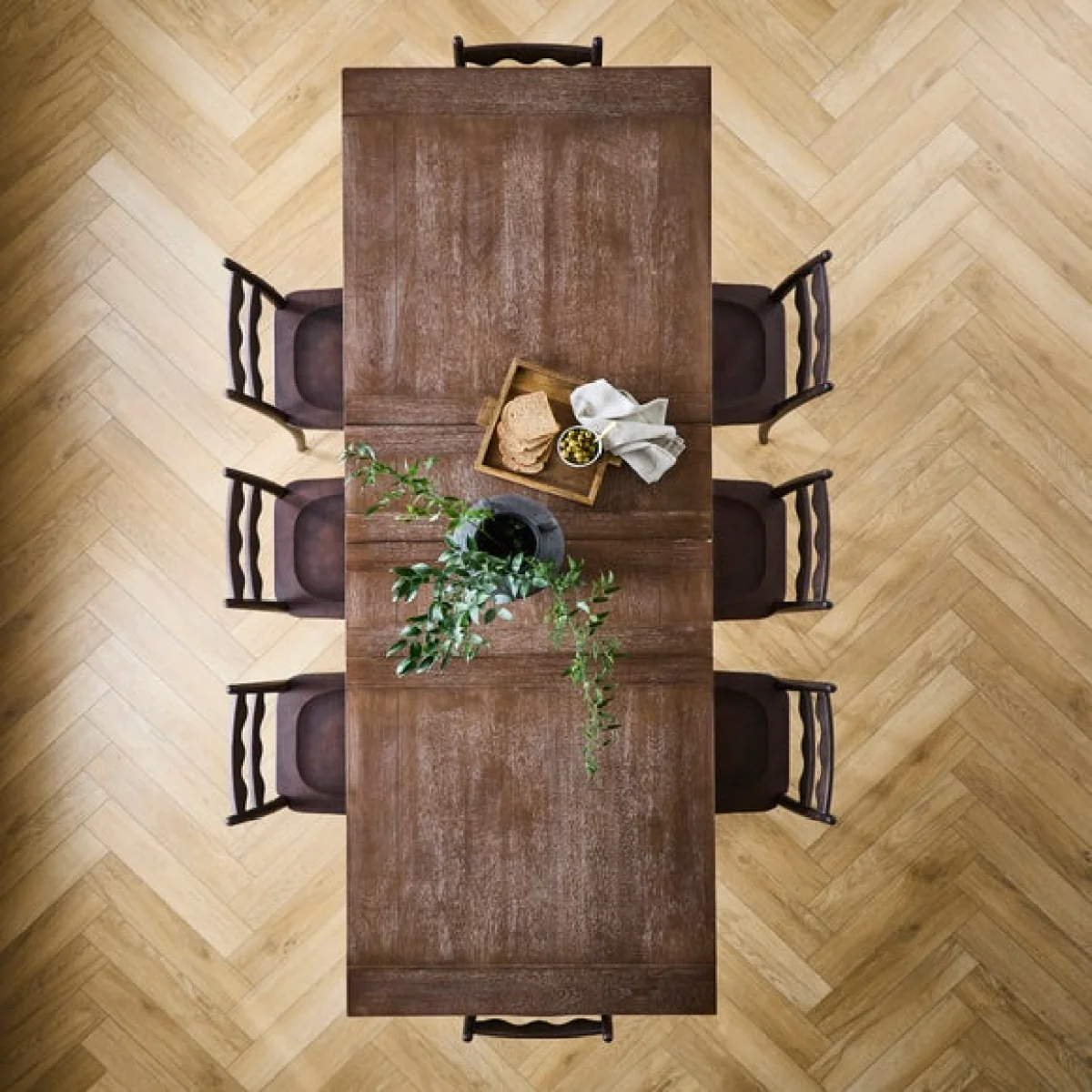Bridget 6 to 8 Seater Rectangular Dining Table, Mango Wood – image 5
