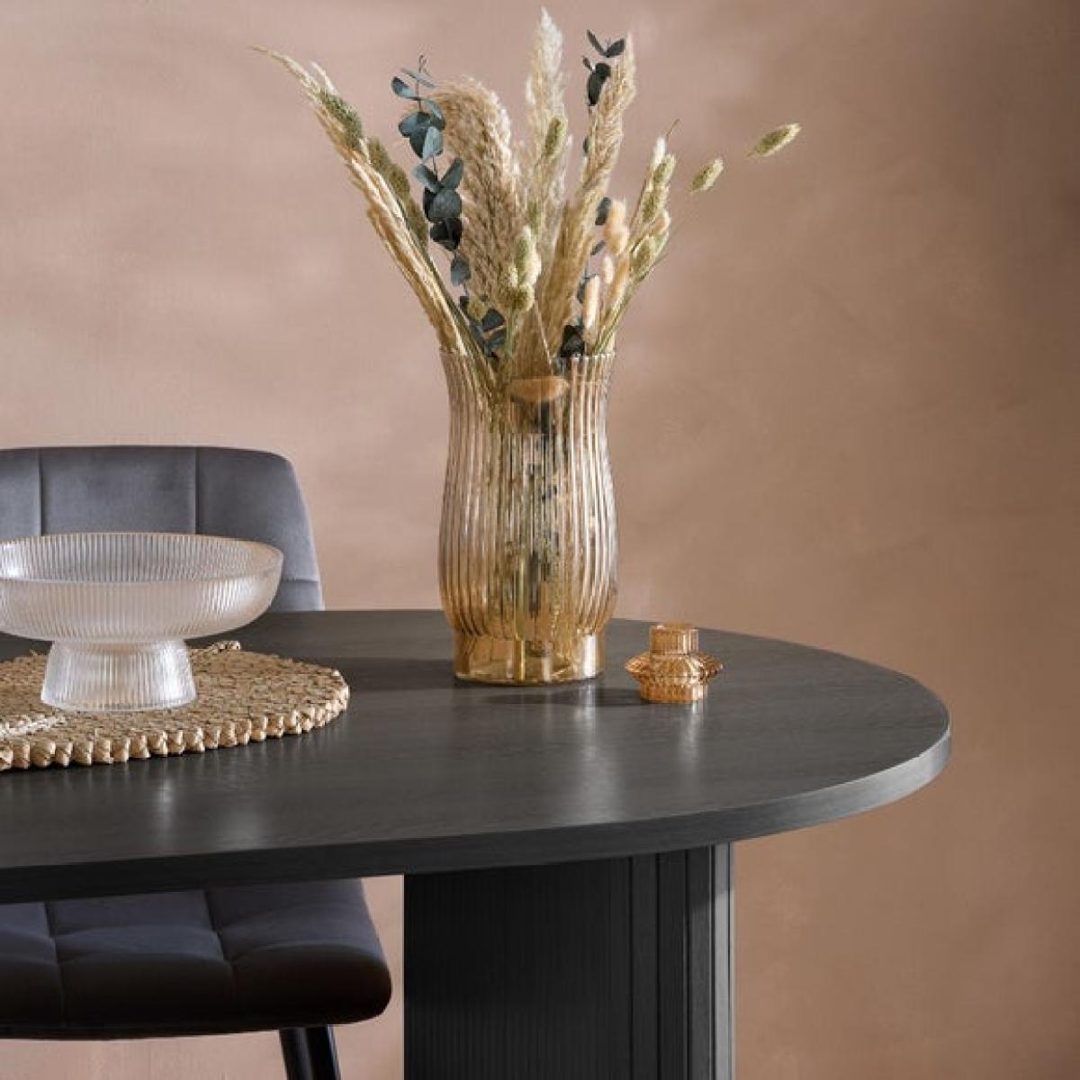Axel 6 Seater Oval Dining Table – image 4