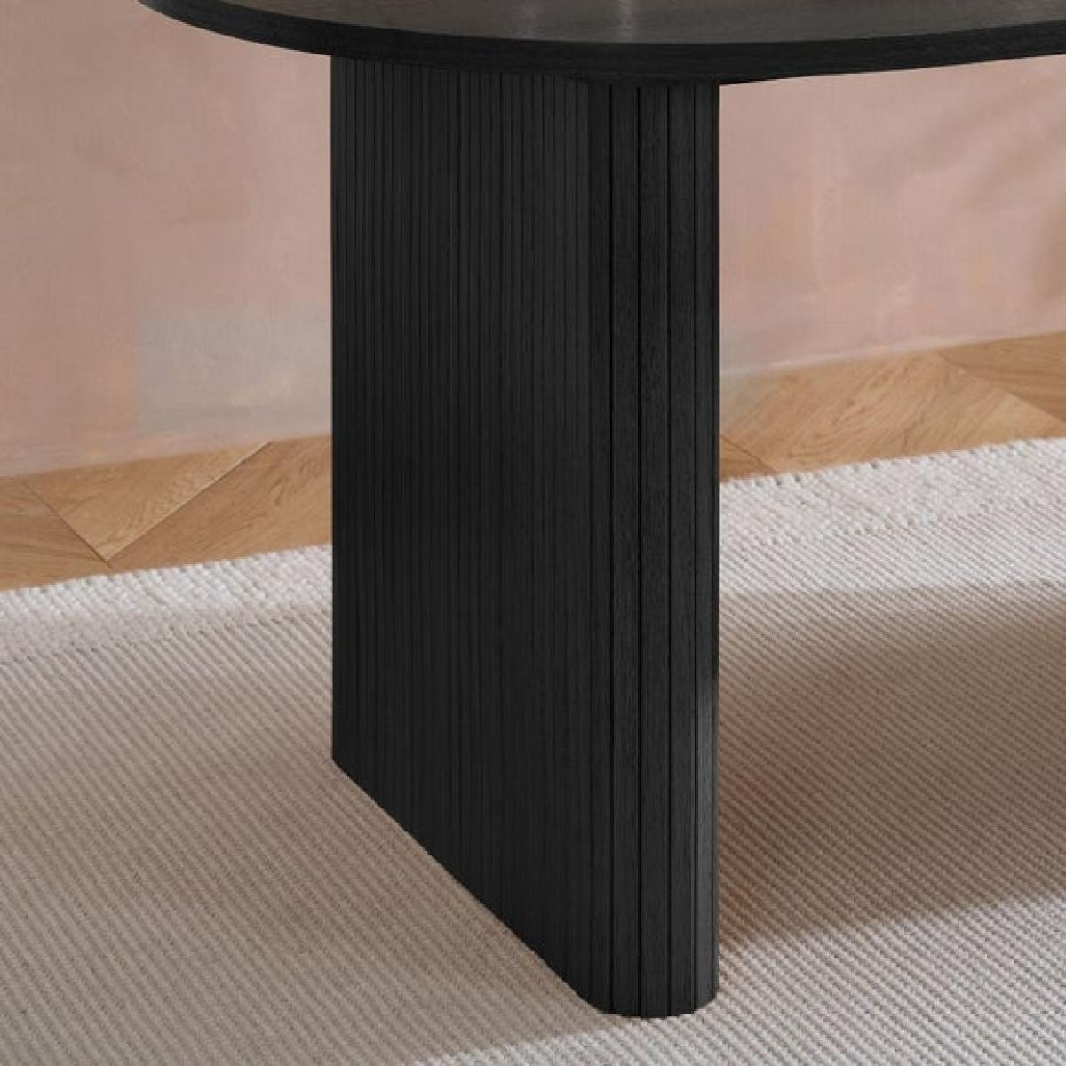 Axel 6 Seater Oval Dining Table – image 5