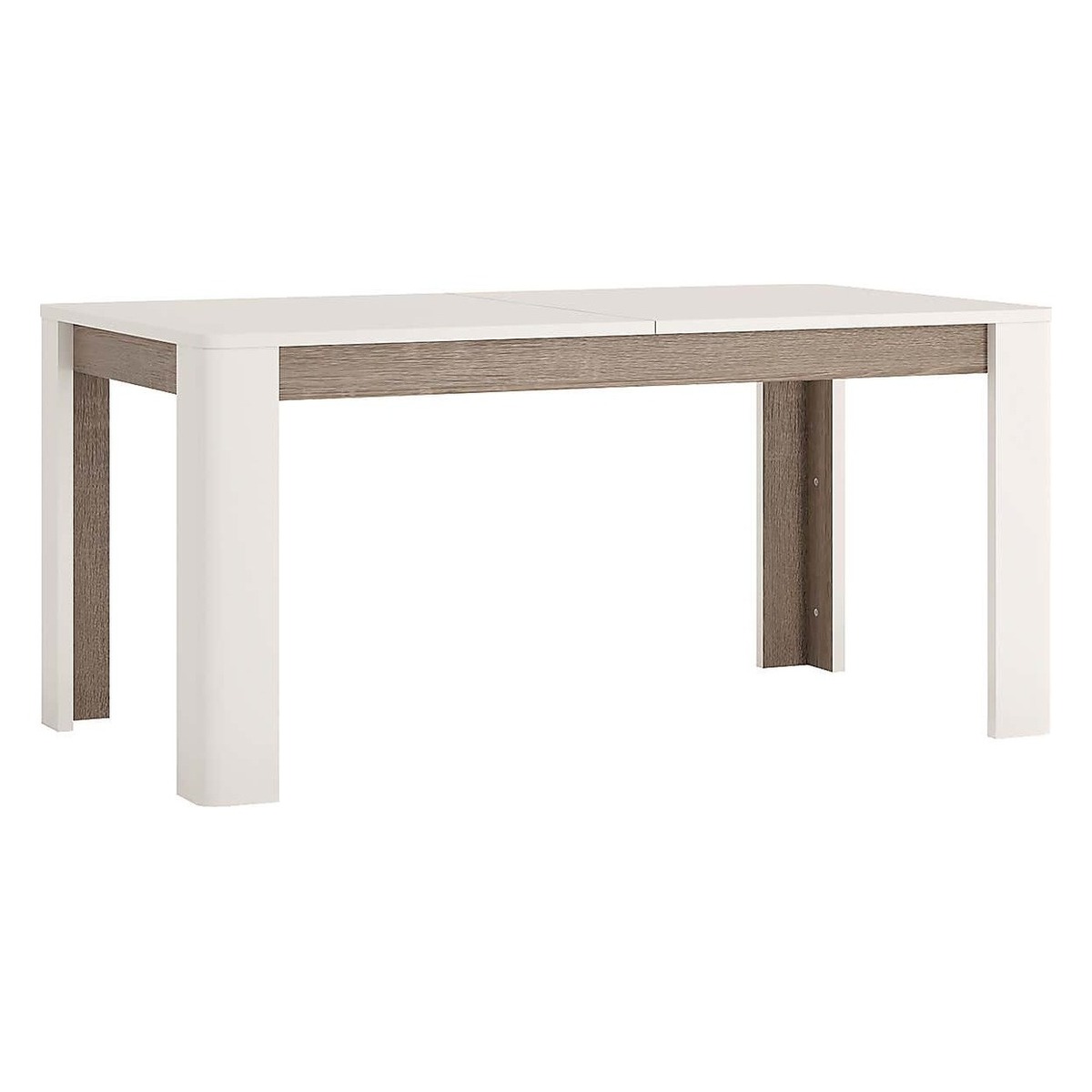 Chelsea Extending Dining Table Grey with White – image 1