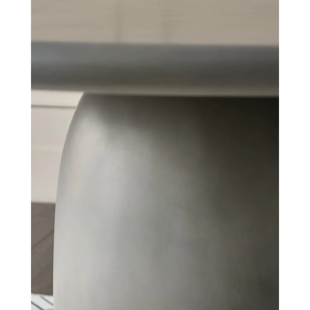 Tesso dark grey 4 seater dining table – image 9