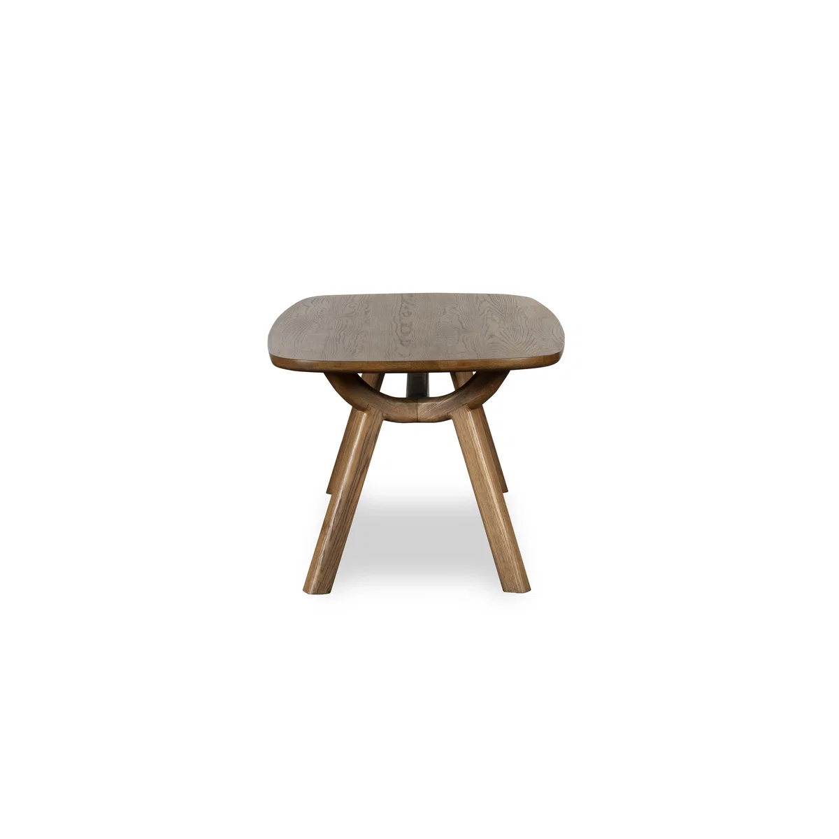 Pien Boat Shaped Oak Fixed Dining Table - 200-cm - In Time for Christmas – image 7