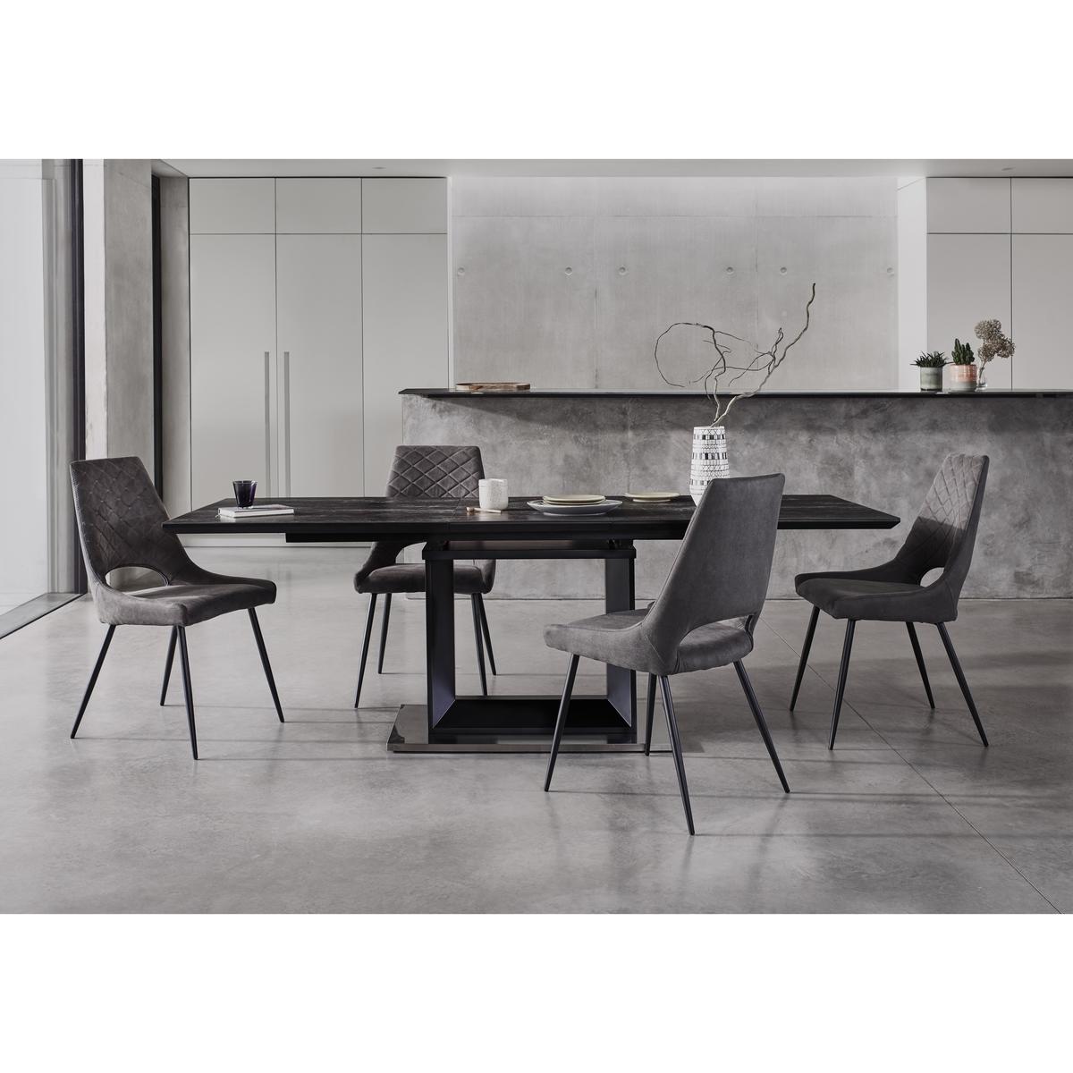 Metallica Extending Dining Table - White – image 3