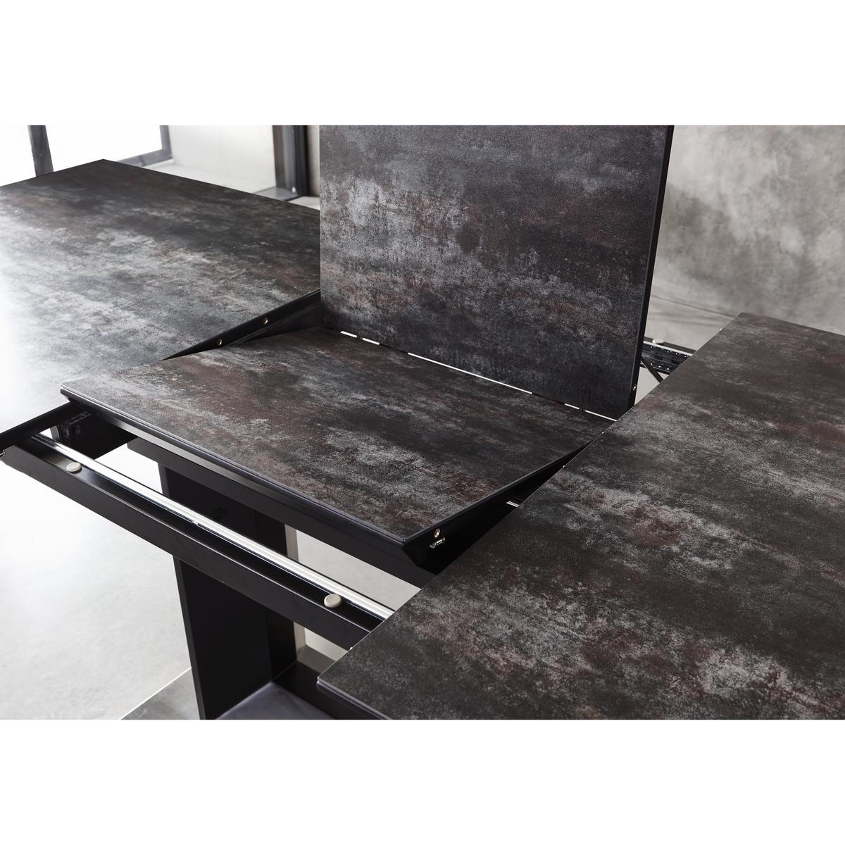 Metallica Extending Dining Table - White – image 5