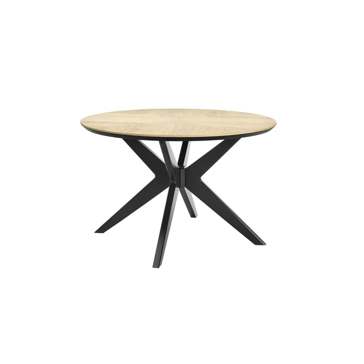 Velodrome Circular Dining Table - Brown - By Furniture Village – image 2